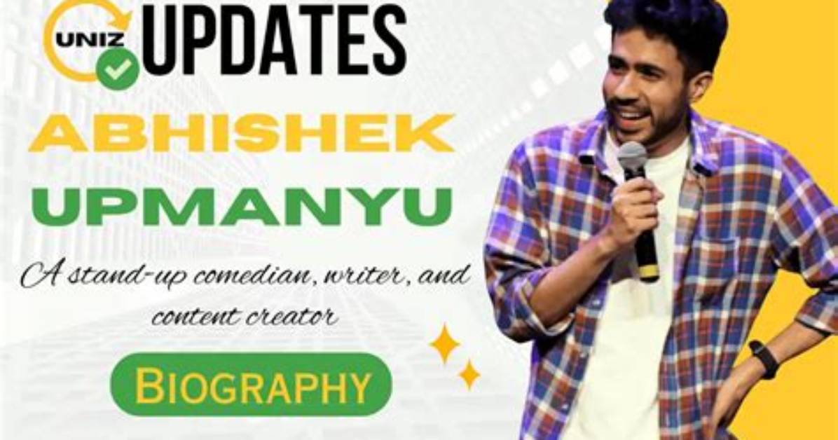 Abhishek Upmanyu Net Worth, Age, Height, Bio, Birthday, Wiki!