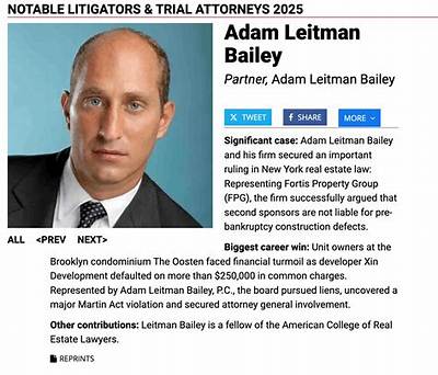 Adam Leitman Bailey Net Worth 2024, Age, Height, Bio, Birthday, Wiki!