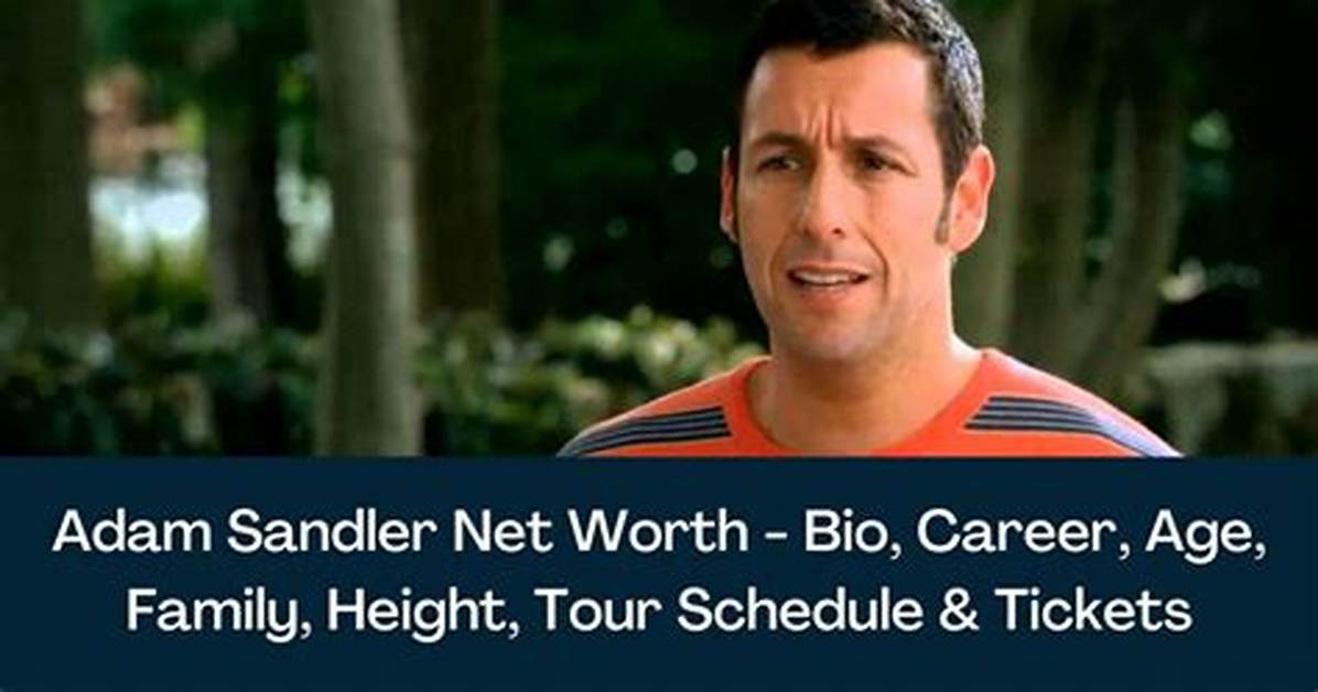 Adam Sanders Net Worth, Age, Height, Bio, Birthday, Wiki!