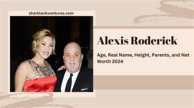 Alexis Eddy Net Worth 2024, Age, Height, Bio, Birthday, Wiki!