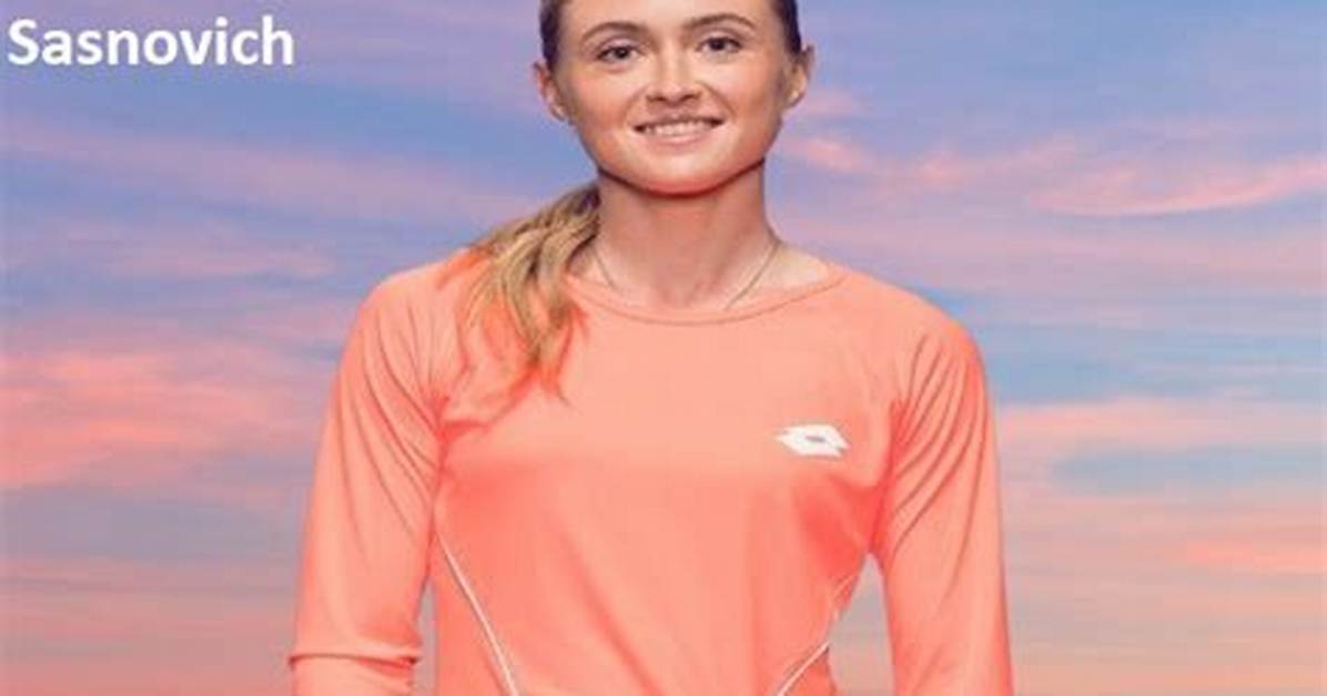 Aliaksandra Sasnovich Net Worth, Age, Height, Bio, Birthday, Wiki!