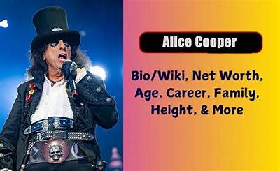 Alice Cooper Net Worth, Age, Height, Bio, Birthday, Wiki!