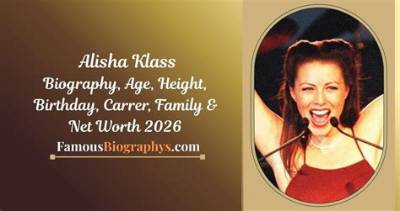 Alisha Klass Net Worth, Age, Height, Bio, Birthday, Wiki!