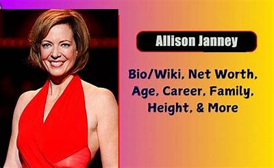Allison Janney - Net Worth, Age, Height, Birthday, Bio, Wiki!