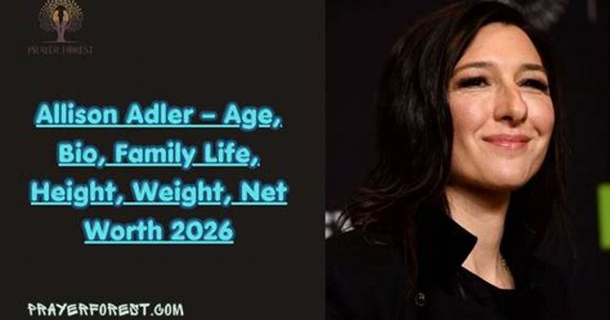Allison Jones Net Worth, Age, Height, Bio, Birthday, Wiki!