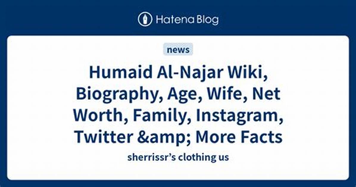 Ammar Al-Najar Net Worth 2024, Age, Height, Bio, Birthday, Wiki!