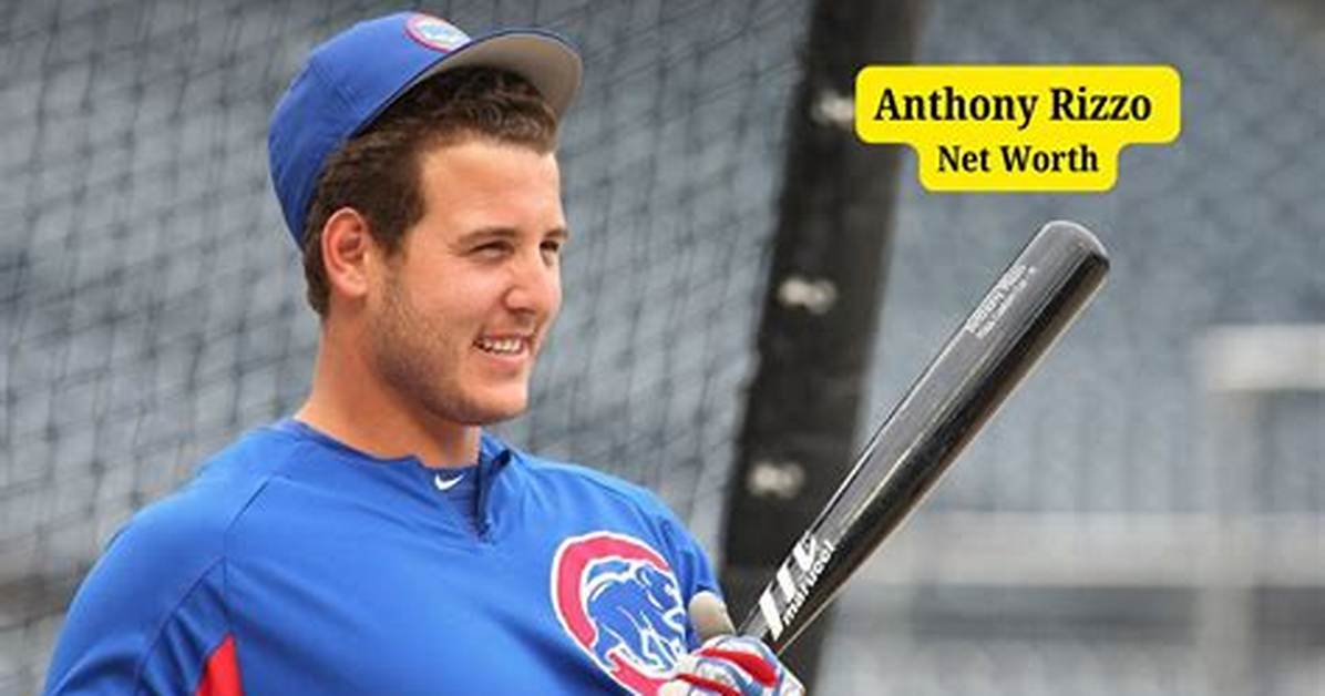 Anthony Rizzo - Net Worth, Age, Height, Birthday, Bio, Wiki!