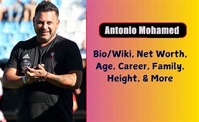 Antonio Mohamed - Net Worth, Age, Height, Birthday, Bio, Wiki!