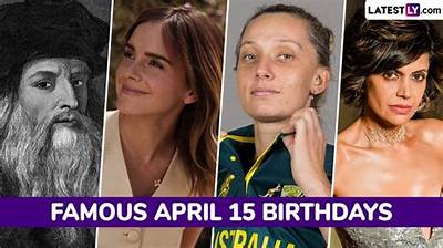 April 15 Famous Birthdays - All Famous Birthdays