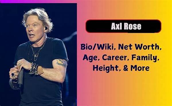 Axl Rose - Net Worth, Age, Height, Birthday, Bio, Wiki!