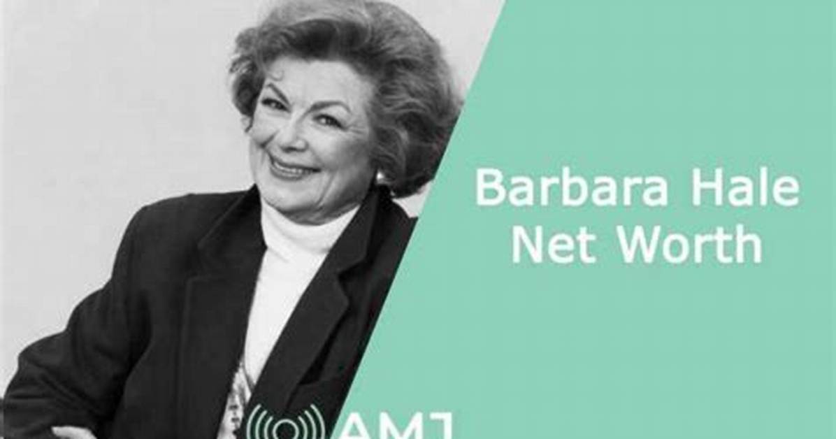 Barbara Hale Net Worth, Age, Height, Bio, Birthday, Wiki!
