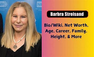 Barbra Streisand Net Worth, Age, Height, Bio, Birthday, Wiki!