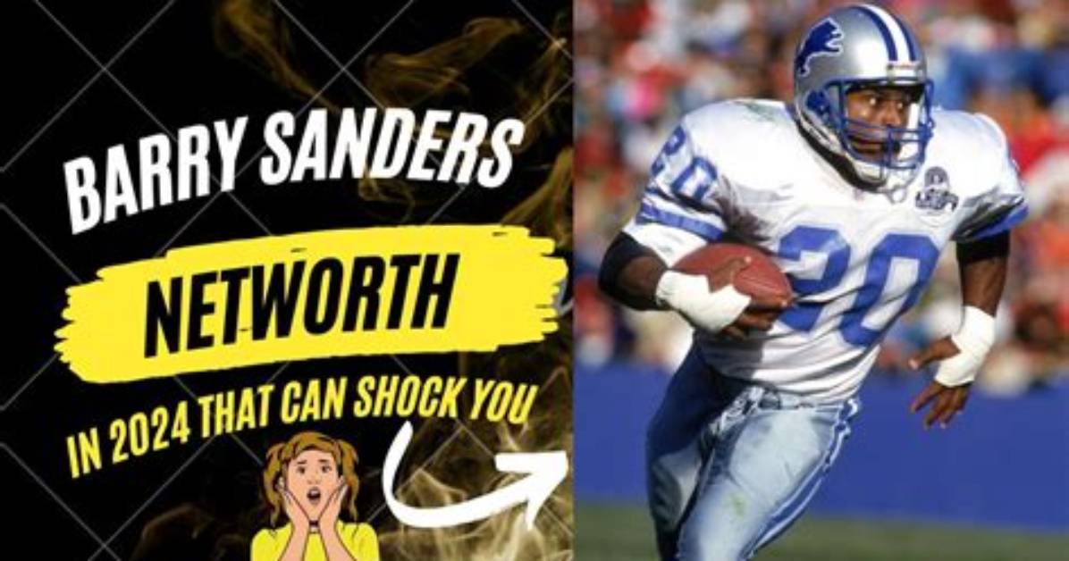 Barry Sanders Net Worth 2024, Age, Height, Bio, Birthday, Wiki!