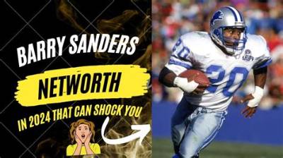 Barry Sanders Net Worth 2024, Age, Height, Bio, Birthday, Wiki!