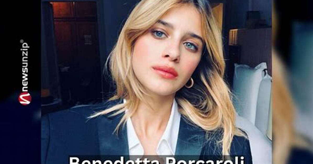 Benedetta Porcaroli - Net Worth, Age, Height, Birthday, Bio, Wiki!
