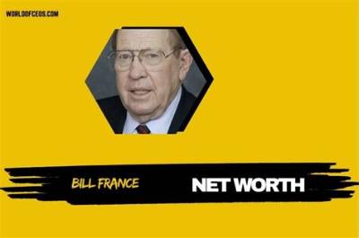 Bill France Sr. - Net Worth, Age, Height, Birthday, Bio, Wiki!
