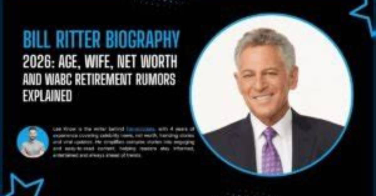 Bill Ritter Net Worth 2024, Age, Height, Bio, Birthday, Wiki!