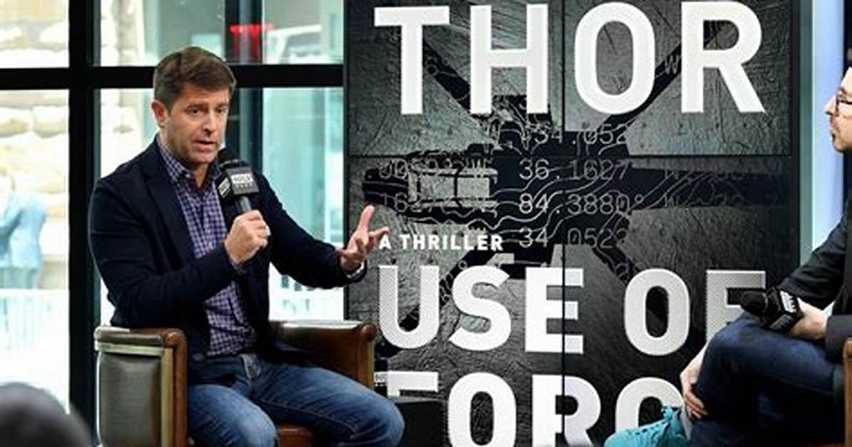 Brad Thor - Net Worth, Age, Height, Birthday, Bio, Wiki!