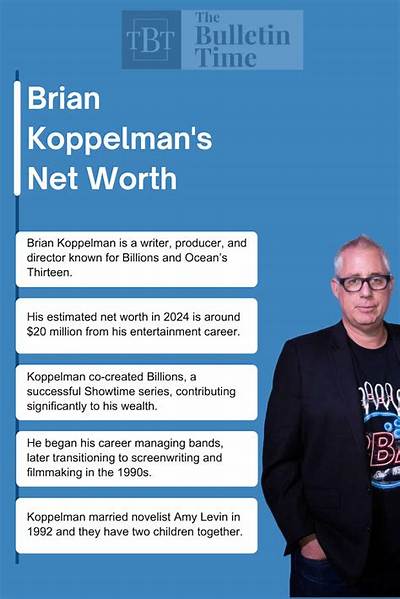 Brian Koppelman Net Worth, Age, Height, Bio, Birthday, Wiki!