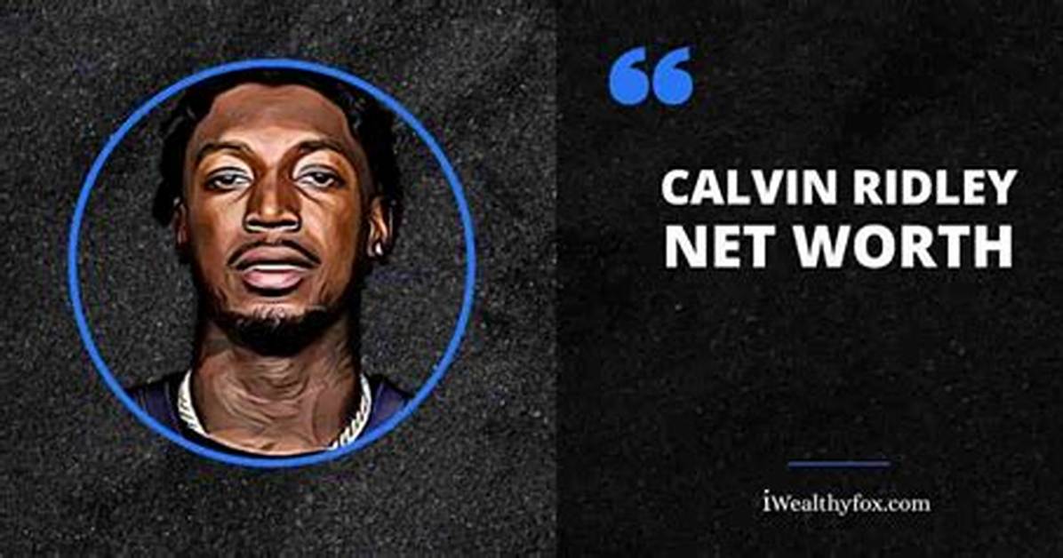 Calvin Ridley Net Worth 2024, Age, Height, Bio, Birthday, Wiki!