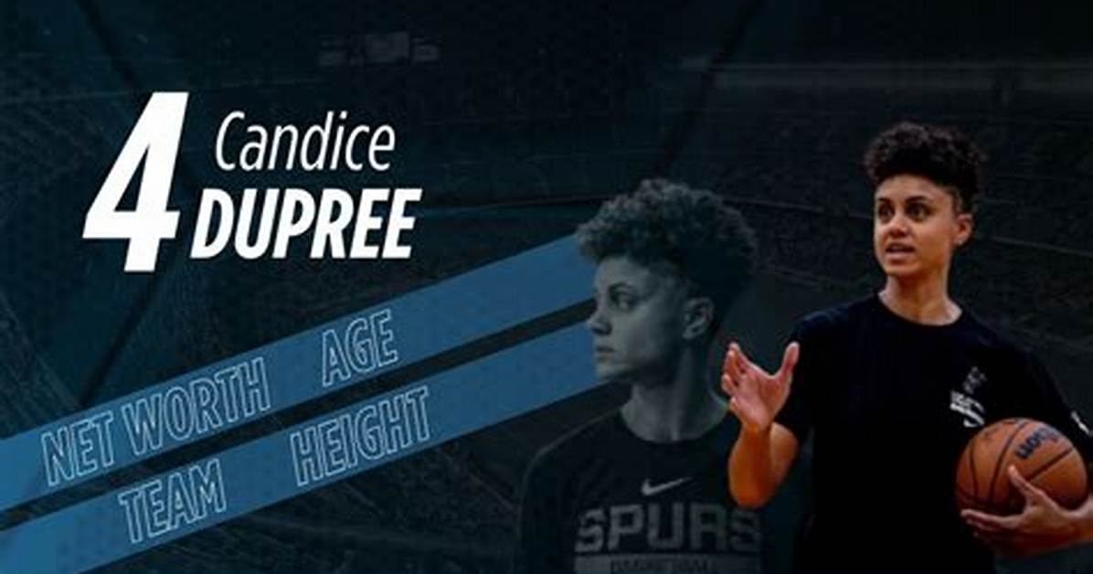 Candice Dupree Net Worth 2024, Age, Height, Bio, Birthday, Wiki!
