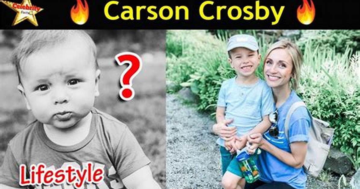 Carson Crosby - Net Worth, Age, Height, Birthday, Bio, Wiki!