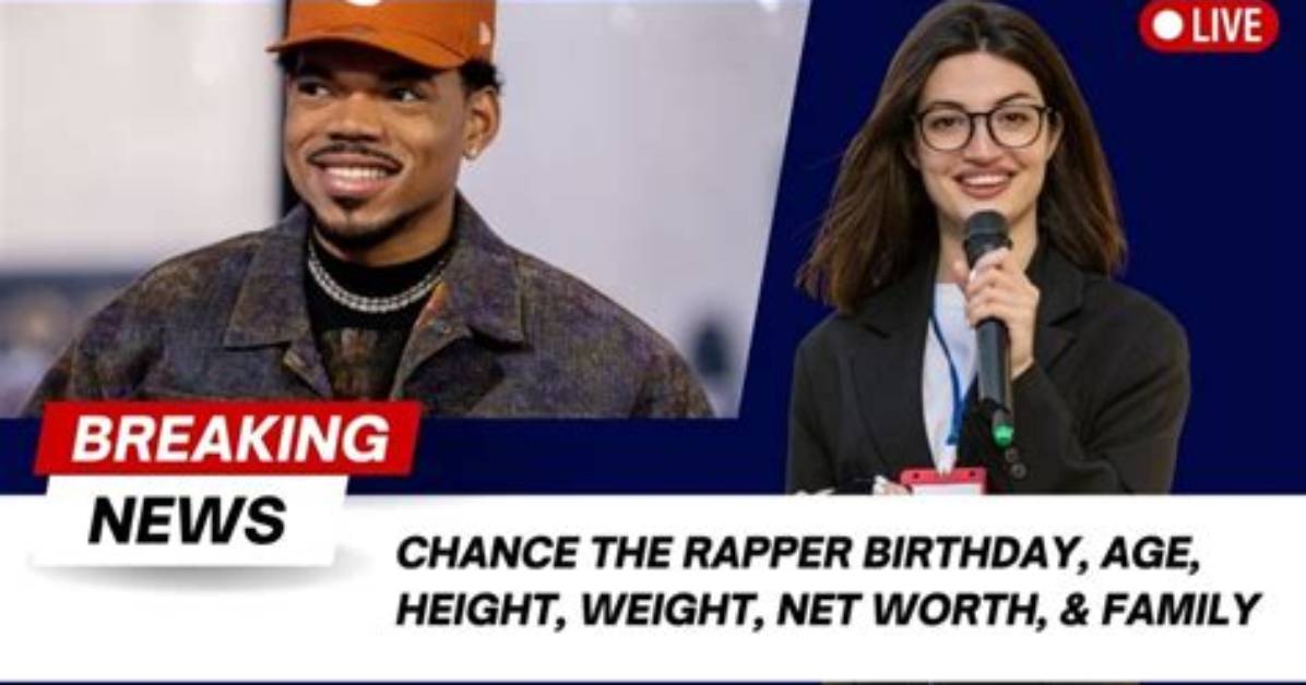 Chance the Rapper Net Worth, Age, Height, Bio, Birthday, Wiki!