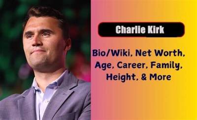 Charles E. Kirk - Net Worth, Age, Height, Birthday, Bio, Wiki!