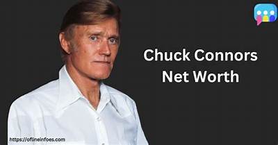 Chuck Connors Net Worth, Age, Height, Bio, Birthday, Wiki!