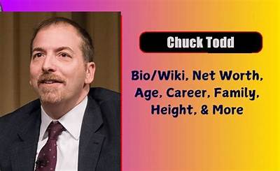 Chuck Todd Net Worth, Age, Height, Bio, Birthday, Wiki!