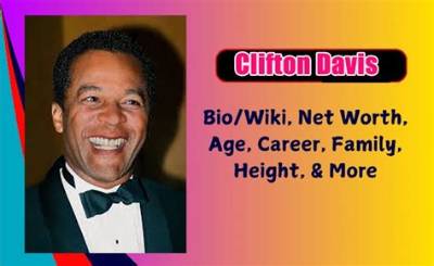 Clifton Davis Net Worth, Age, Height, Bio, Birthday, Wiki!