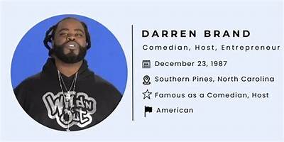Darren Brand - Net Worth, Age, Height, Birthday, Bio, Wiki!