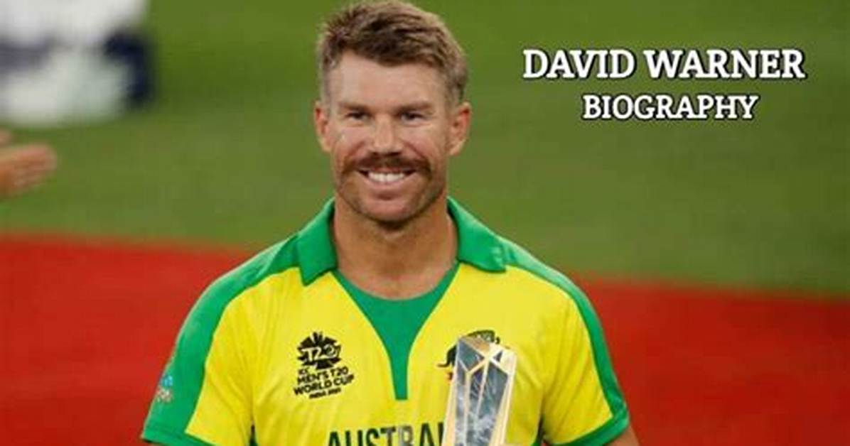 David Warner Net Worth 2024, Age, Height, Bio, Birthday, Wiki!