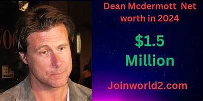 Dean Bernardini Net Worth 2024, Age, Height, Bio, Birthday, Wiki!