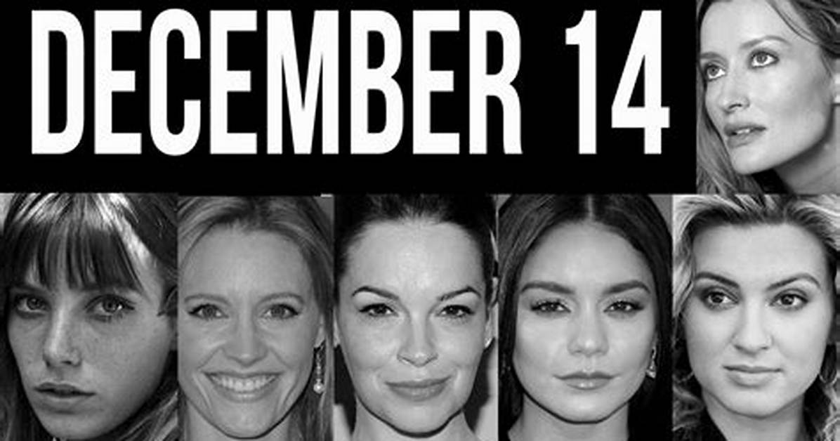 December 14 Famous Birthdays - All Famous Birthdays