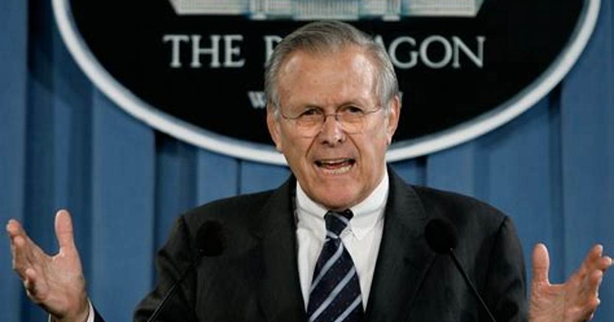 Donald Rumsfeld - Net Worth, Age, Height, Birthday, Bio, Wiki!