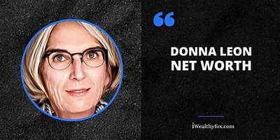 Donna Leon Net Worth, Age, Height, Bio, Birthday, Wiki!