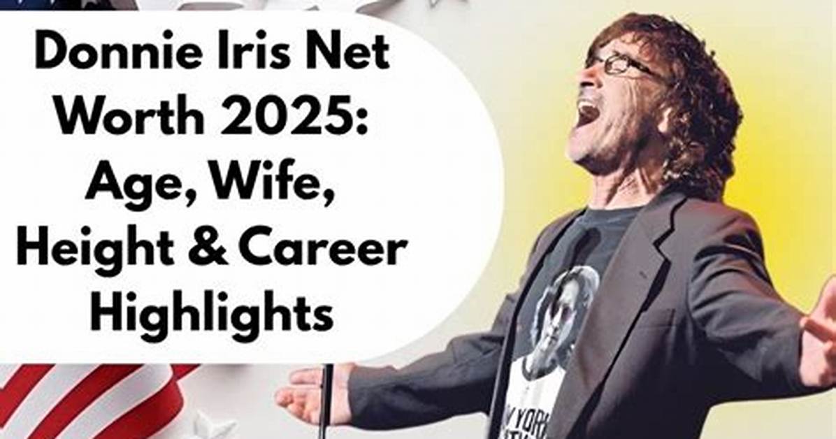 Donnie Iris Net Worth, Age, Height, Bio, Birthday, Wiki!