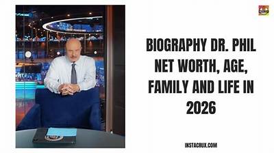 Dr. Phil Net Worth, Age, Height, Bio, Birthday, Wiki!