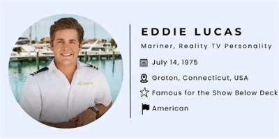 Eddie Lucas Net Worth, Age, Height, Bio, Birthday, Wiki!