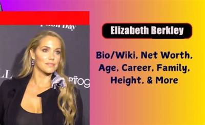 Elizabeth Berkley Net Worth, Age, Height, Bio, Birthday, Wiki!