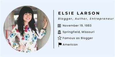 Elsie Larson - Net Worth, Age, Height, Birthday, Bio, Wiki!