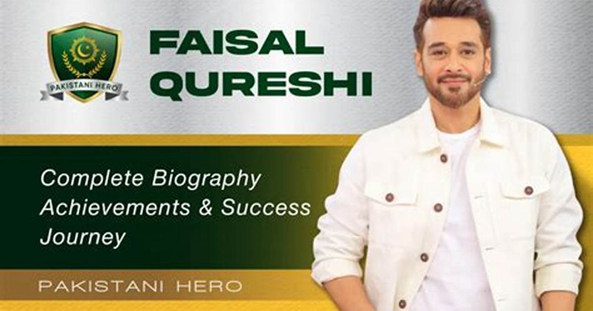 Faisal Qureshi - Net Worth, Age, Height, Birthday, Bio, Wiki!