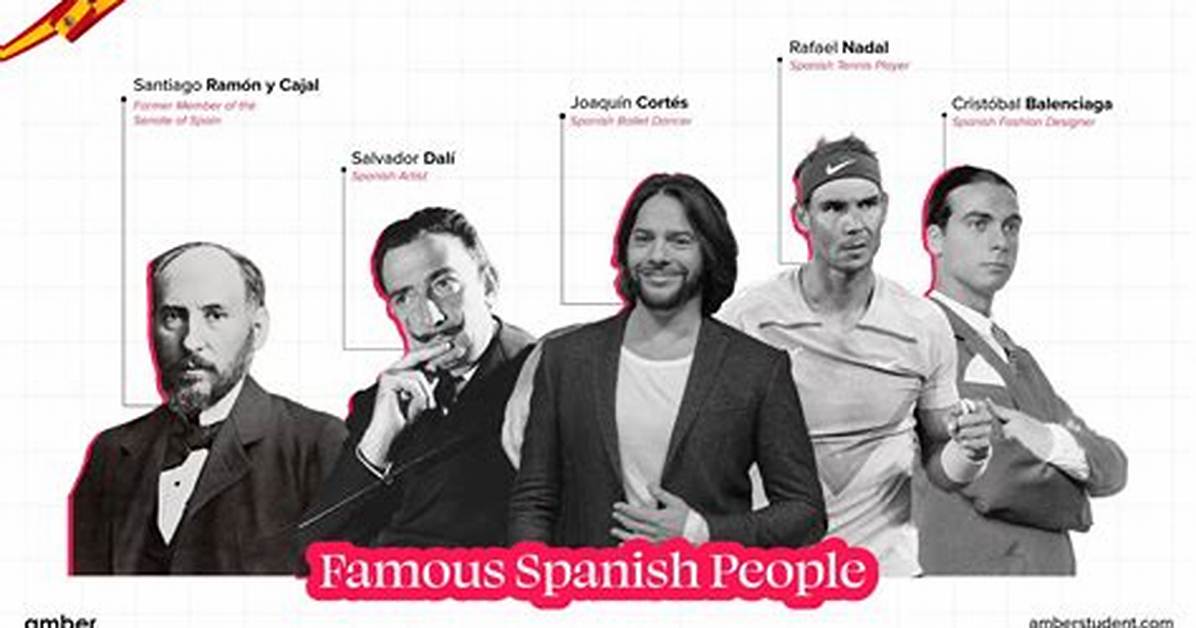 Famous People Born in Spain