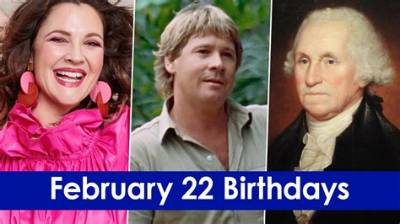 February 22 Famous Birthdays - All Famous Birthdays