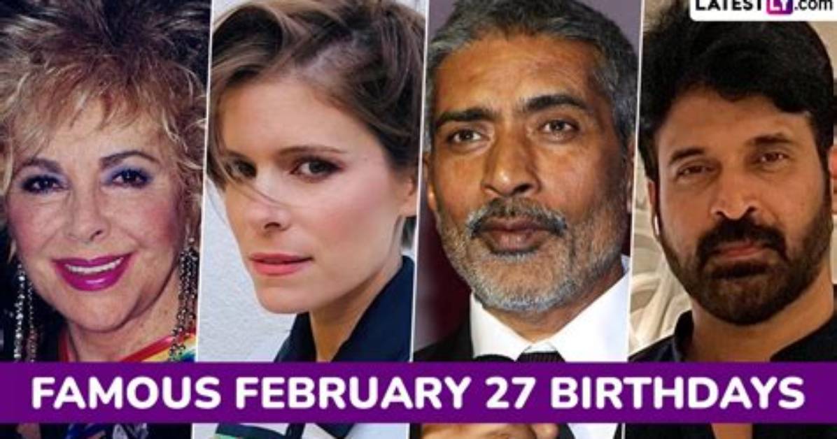 February 27 Famous Birthdays - All Famous Birthdays