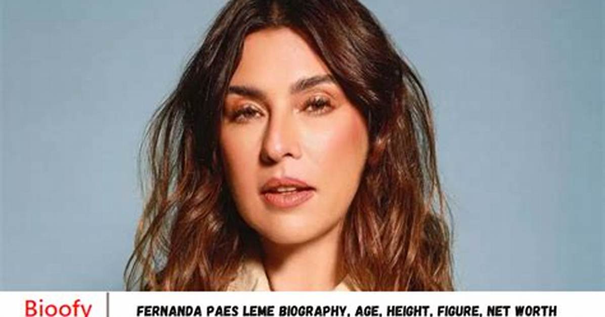 Fernanda Brown Net Worth, Age, Height, Bio, Birthday, Wiki!