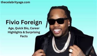 Fivio Foreign Net Worth, Age, Height, Bio, Birthday, Wiki!