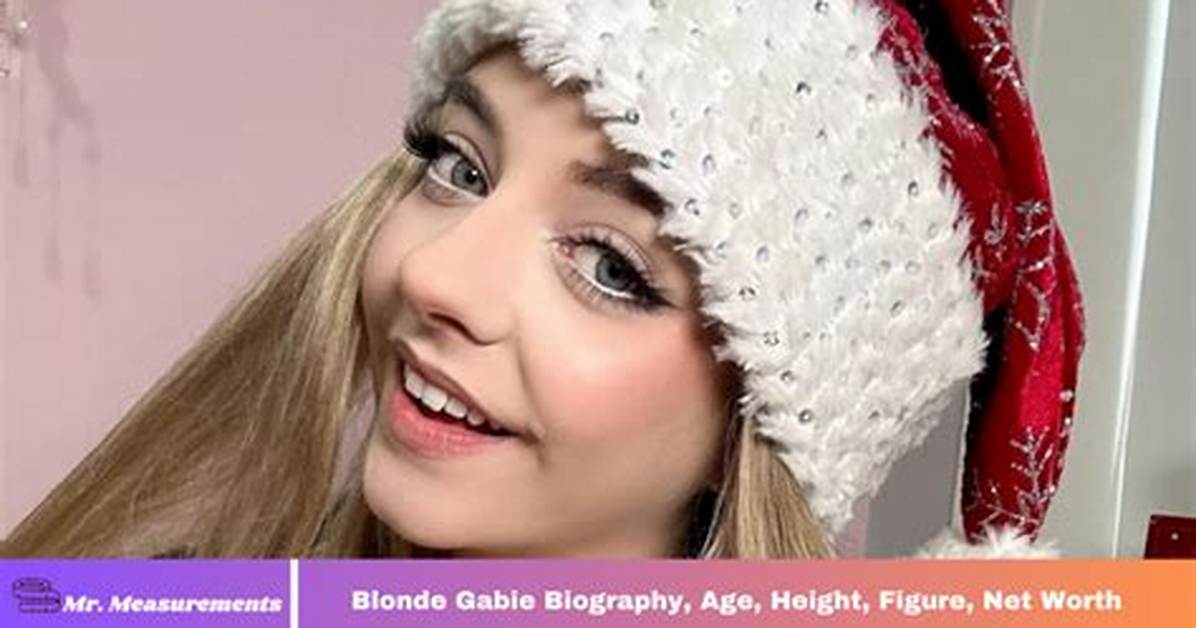 Gabie Dinsbeer Net Worth, Age, Height, Bio, Birthday, Wiki!
