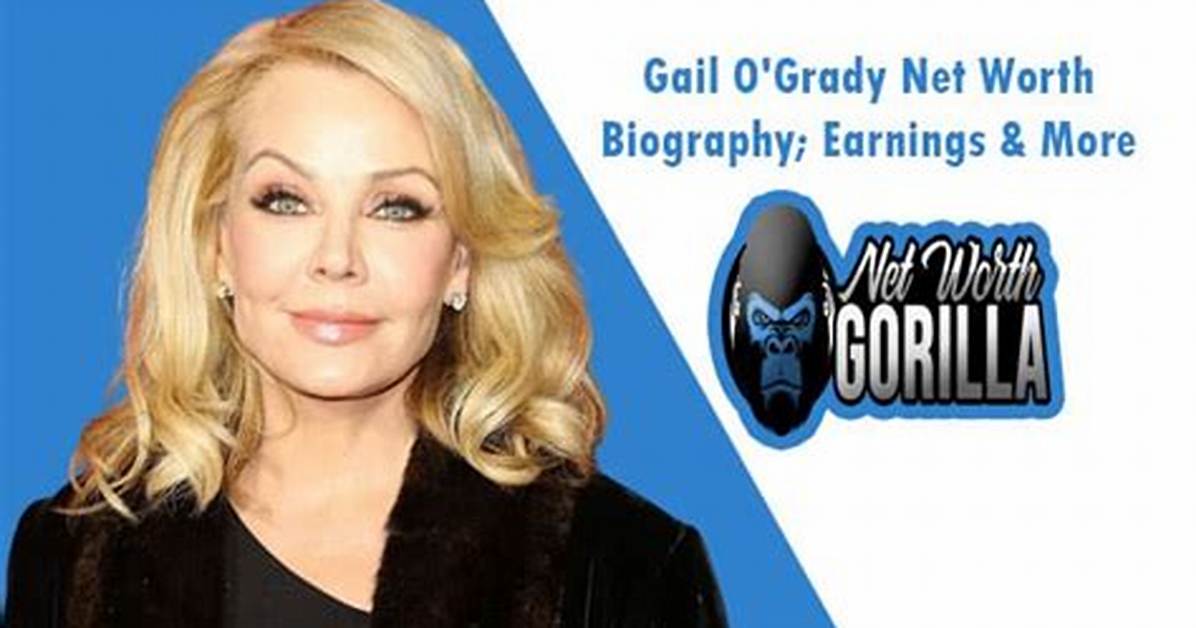 Gail O'grady Net Worth 2024, Age, Height, Bio, Birthday, Wiki!